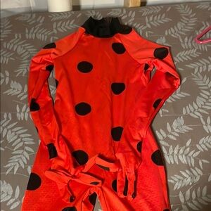 Kids Miraculous Ladybug Costume - Red and Black